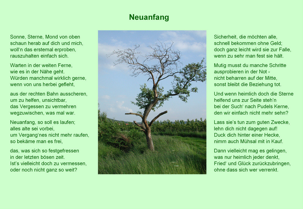 Neuanfang